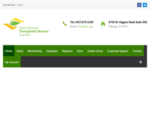 Tablet Screenshot of itns.org